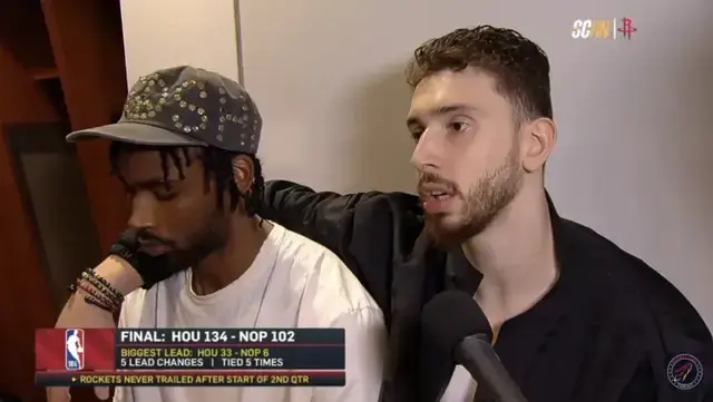 火箭大胜鹈鹕伊森找回投篮手感，申京爆发助队